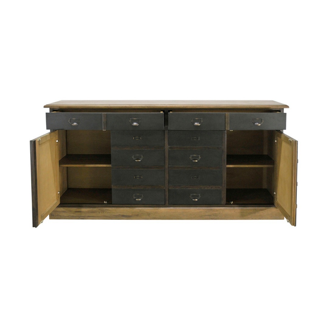 Long Multi Drawer Sideboard 203cm image 2